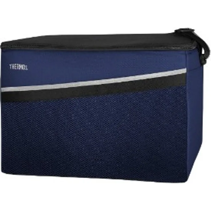 Thermos Kühltasche Classic gross 35 Liter - Isolierte Einkaufstasche aus Polyester, blau 26,5 x 44,5 x 30 cm - Faltbare Isoliertasche ideal für Sport, Picknick, Büro, Auto oder Urlaub