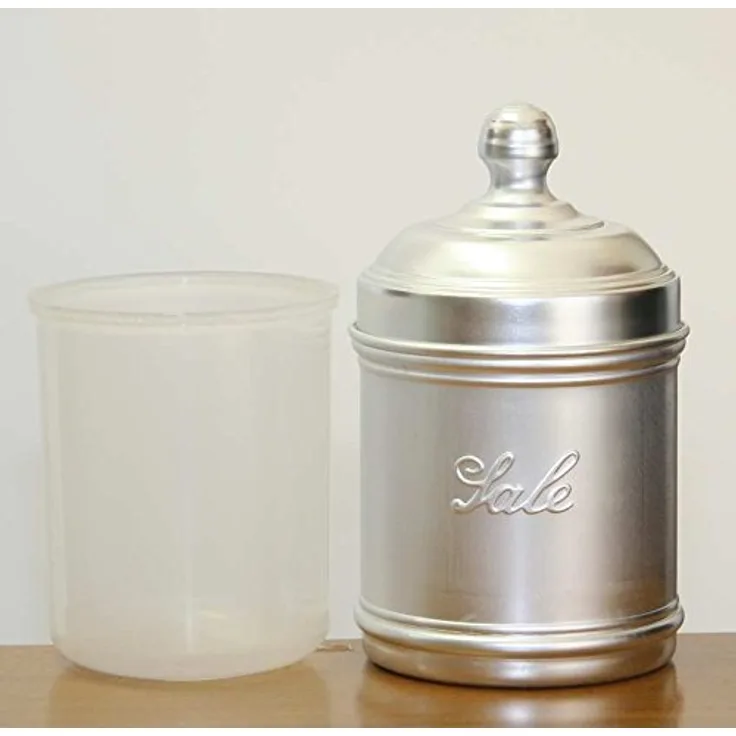H+H Dose in Salz, Aluminium, Grau
