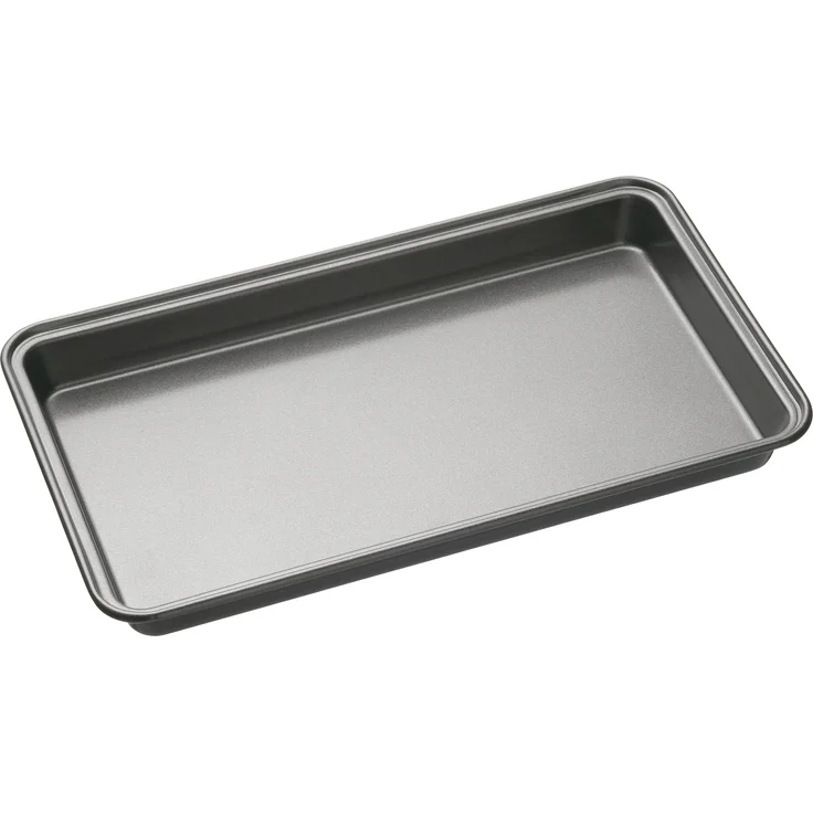 Master Class Antihaft-Backform-Brownie-Blech, Stahl, Grau, 34 x 20 x 3 cm – Bild 1