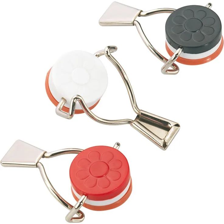 Westmark 3 Flaschen-Hebelverschlüsse, Mit Silikondichtung, Stahl, Rot-Weiß-Schwarz, 44402280