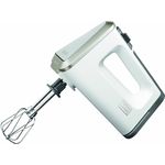 KRUPS Handmixer 3 Mix 9000 GN9001 (500W, stufenlose Geschwindigkeiten mit langsamem Start + Turbo- & Auswurftaste, ergonomischer Griff des Mixers, Schneebesen & Knethaken aus Edelstahl) Weiß