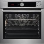 AEG BS9304701M, Backofen, A+, Einbaugerät, elektrisch, Volumen 71 l, Breite 59,5 cm, Grillstufe 1, Intervall Plus-Dampfgaren, Warmhalten, Feuchte Heißluft, Pizzastufe, Teller wärmen, Einkochen, Intervall-Dampfgaren, Bio-Garen, Regenerieren, Ober-Unterhitze