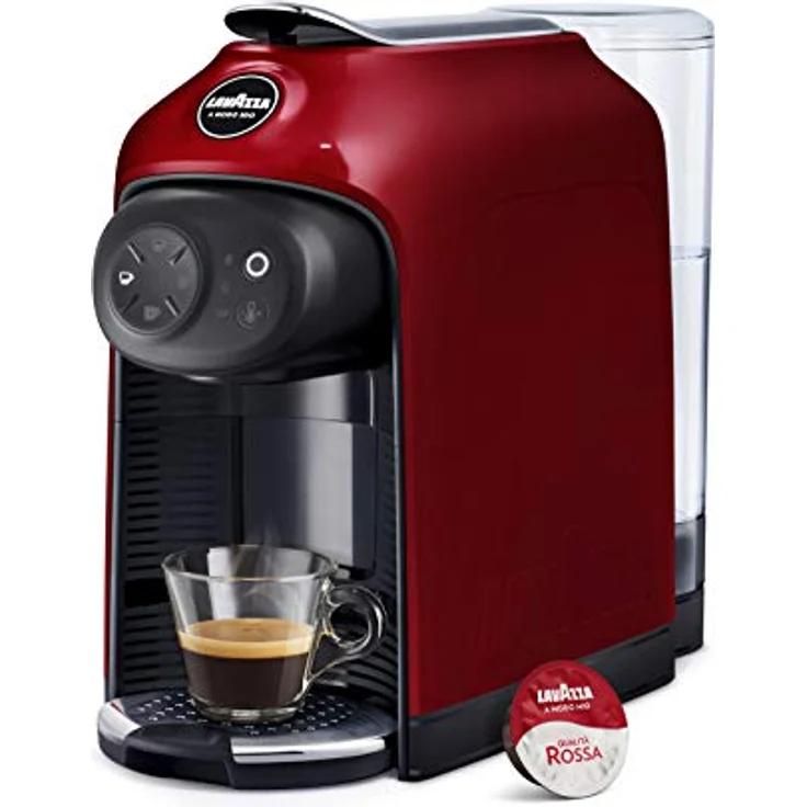 Lavazza A Modo Mio Idola Kaffeekapselmaschine, Feuerrot