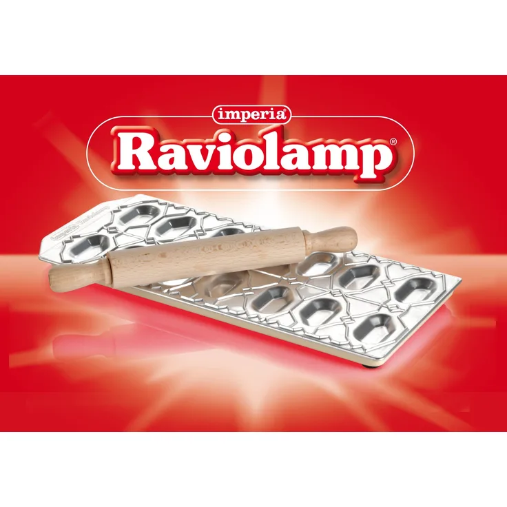 G S D Haushaltsgeräte 29 007 Ravioliform Ravioli Pesciolini mit Teigrolle
