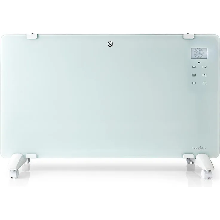 Nedis Glaspanel-Konvektionsheizgerät Thermostat LCD-Display 2 Heizstufen St..., Konvektor