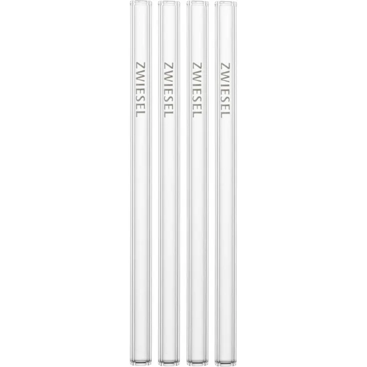 Schott Zwiesel Glastrinkhalme Trinkhalm Glas Set 4