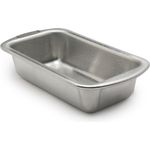 Doughmakers 10551 Loaf Pan Commercial Grade Aluminum 8.5 x 4.5