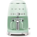 Smeg DCF02PGEU Filterkaffeemaschine, 1,4 l, hellgrün