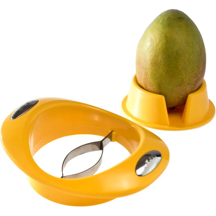 G S D Haushaltsgeräte Mangoschneider, Kunststoff, Gelb