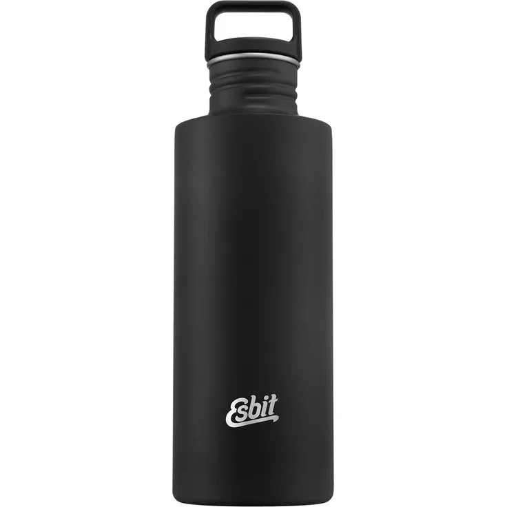 Esbit SCULPTOR Edelstahl Trinkflasche 1000ml Schwarz