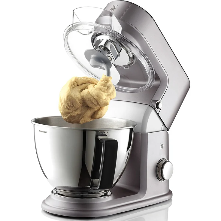 WMF KÜCHENminis Mini-Küchenmaschine mit Planetenrührwerk, 430W, 3L Schüssel, inkl. Patisserie-Set, Standmixeraufsatz, grau – Bild 5