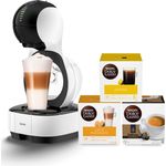 Krups KP1301 Dolce Gusto Lumio Stargate weiß inkl. 3 Kapselpackungen
