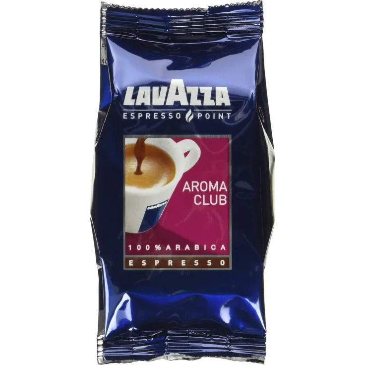 Lavazza Espresso Point Patronen Aroma Club Kapseln 100% Arabica Mischung (100 Stück) Single Serve Kaffeekapseln & Pads, blau