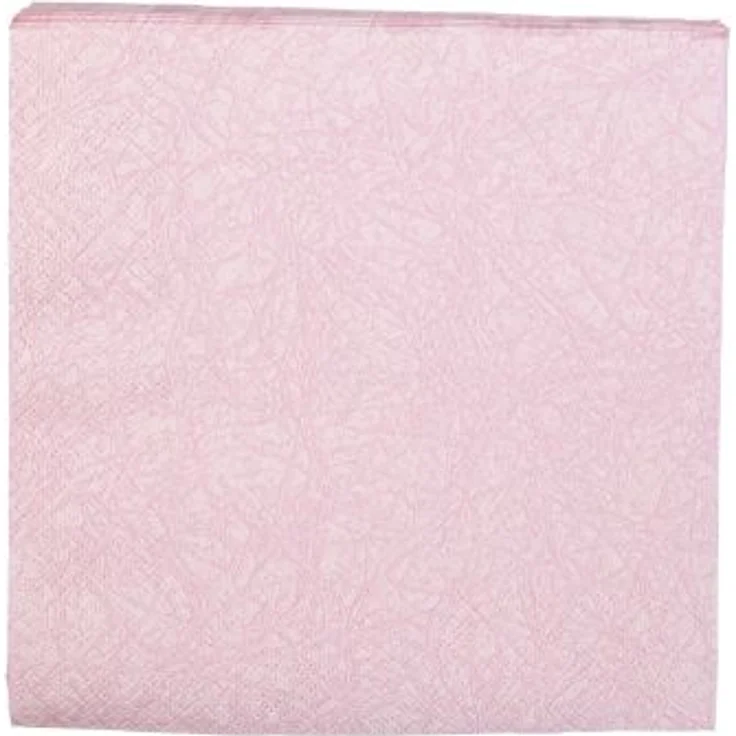 Servietten - rosa - 33 x 33 cm - 20 Stück