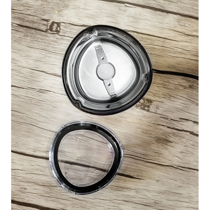 ROMMELSBACHER Kaffeemühle EKM 100 - Schlagmesser aus Edelstahl, Edelstahl Bohnenbehälter, Füllmenge 70 g, Mahlgrad über Mahldauer wählbar, auch für Gewürze, Zucker, Nüsse, 200 Watt, Edelstahl – Bild 4