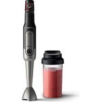 Philips Stabmixer Viva HR2650-90 (800W, SpeedTouch, inkl. 2-in-1 Togo Trinkflasche & Mixbecher) edelstahl