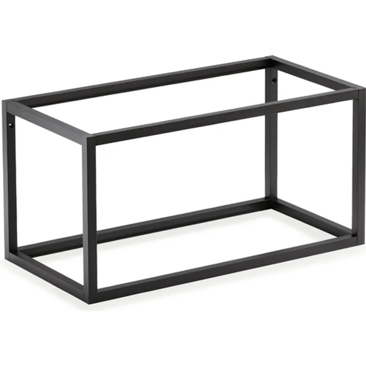 Naber 8051037 Cubo Komplettsets, Regalsystem, 600 x 300 mm, schwarz matt