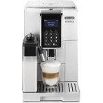 De'Longhi ECAM 353.75.W Kaffeevollautomat, beleuchtete Sensortasten, 1450 Watt, weiß, mit Milchsystem und integriertem Mahlwerk