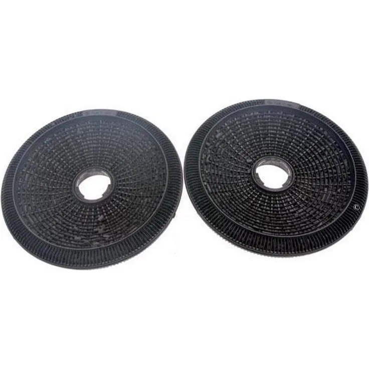 Ersatzteil - 2 Kohlefilter BEST Typ190 - - ARTHUR MARTIN Electrolux, ROSIERES, FAURE, BRANDT, SAUTER, CANDY, ZANUSSI, Bosch, FAGOR, ARTHUR MARTIN,