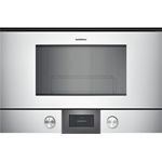 Gaggenau BMP 224 130 Mikrowelle mit Grill, Einbaugerät, Serie 200, 1300 Watt, 21 Liter Garraum, silber