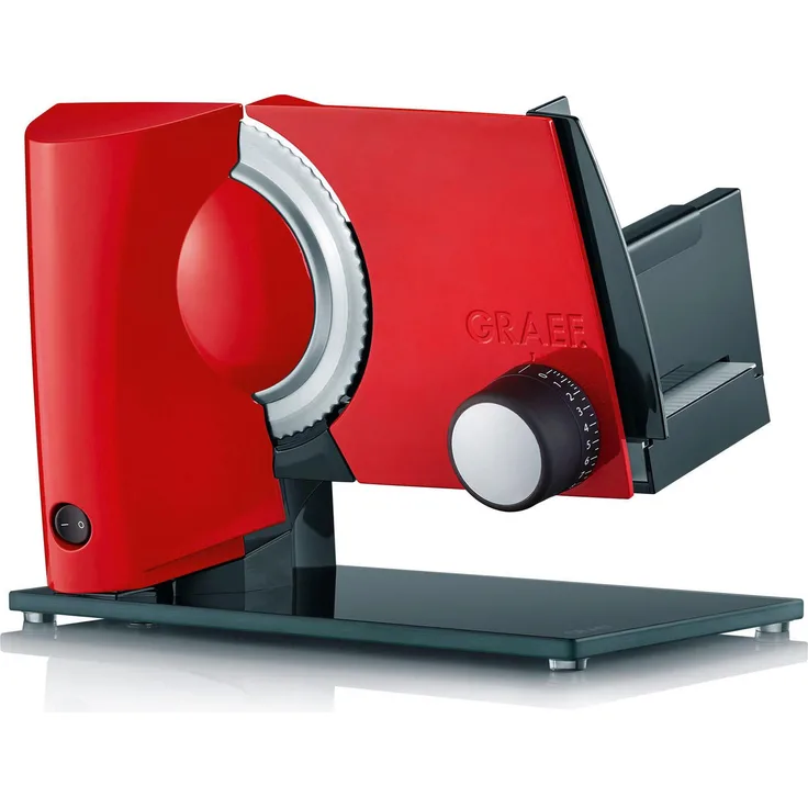 Graef S32101MB MultiCut Plus, 170W, Messer-Durchmesser 17 cm, rot