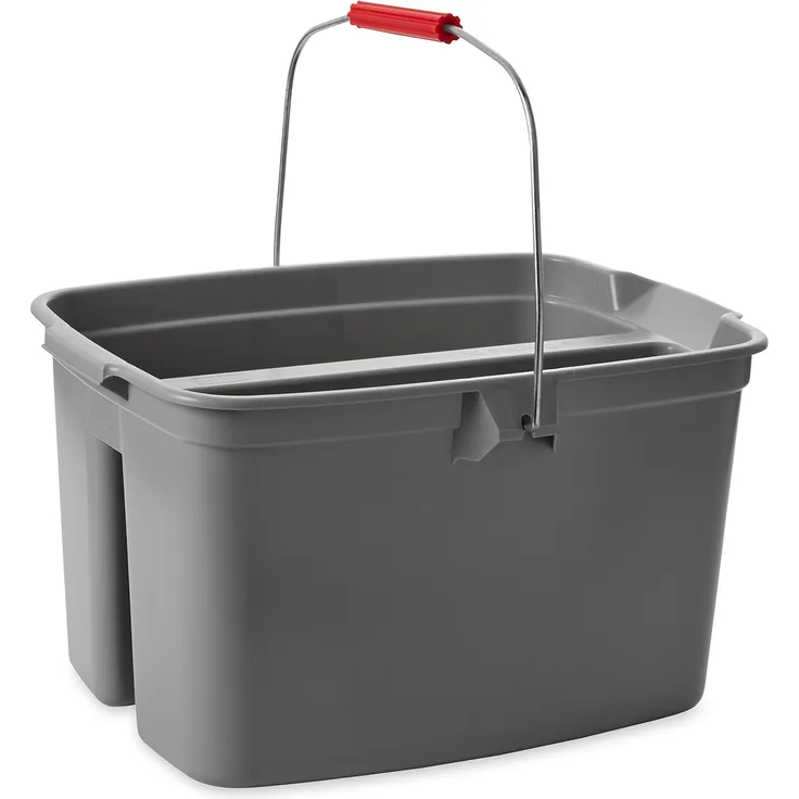 Rubbermaid Commercial Products Commercial 19qt Double Pail - Grey