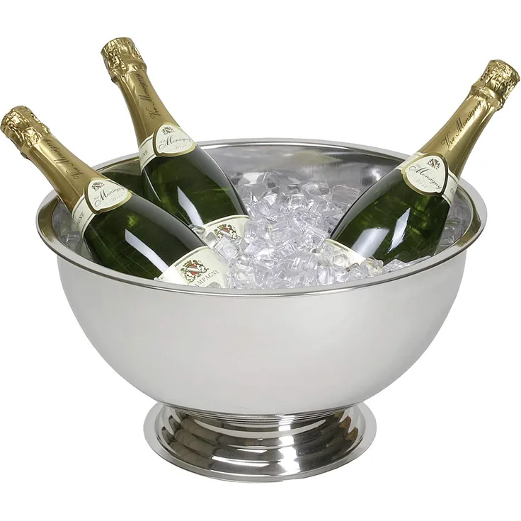 SEKT-CHAMPAGNER SCHALE - 1,2 kg. - 39cm ø - Höhe 29cm