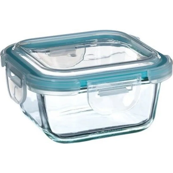 Secret de Gourmet Frischhaltedose, Glas, 12 x 12 x 6,5 cm, transparent
