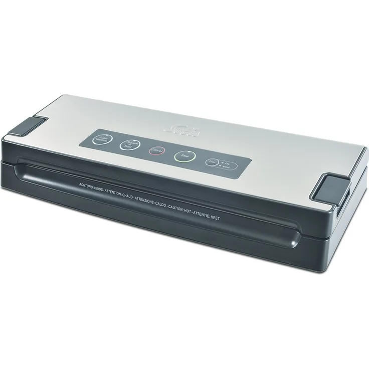 Solis Vakuumiergerät, Für trockene, feuchte und empfindliche Lebensmittel, Pulse-Funktion, Vac Premium