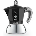 Bialetti New Moka Induction 2 Tassen Schwarz