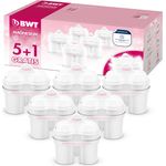 BWT Magnesium Mineralizer Filter mit patentierter Technologie Packung 5 + 1, Kunststoff, weiß, 30 x 11.5 x 11 cm