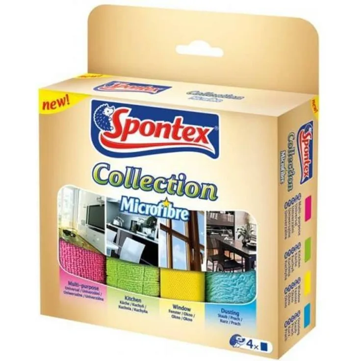 Spontex Mikrofasertuch Collection 4 Stück 97044095