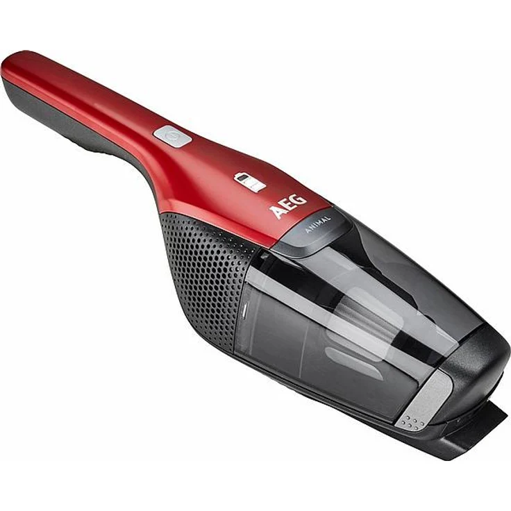 AEG Ergorapido CX7-2-45AN Handstaubsauger, 45 min Akkubetrieb, LED-Frontlicht, 180° Drehgelenk, Bürstenreinigungsfunktion, freistehend, rot – Bild 5