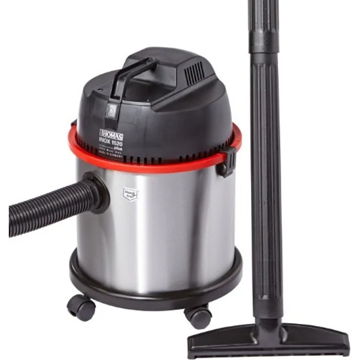 Thomas INOX 1520 Plus Nass--Trockensauger - 1500 Watt-mit Beutel - 20 Liter