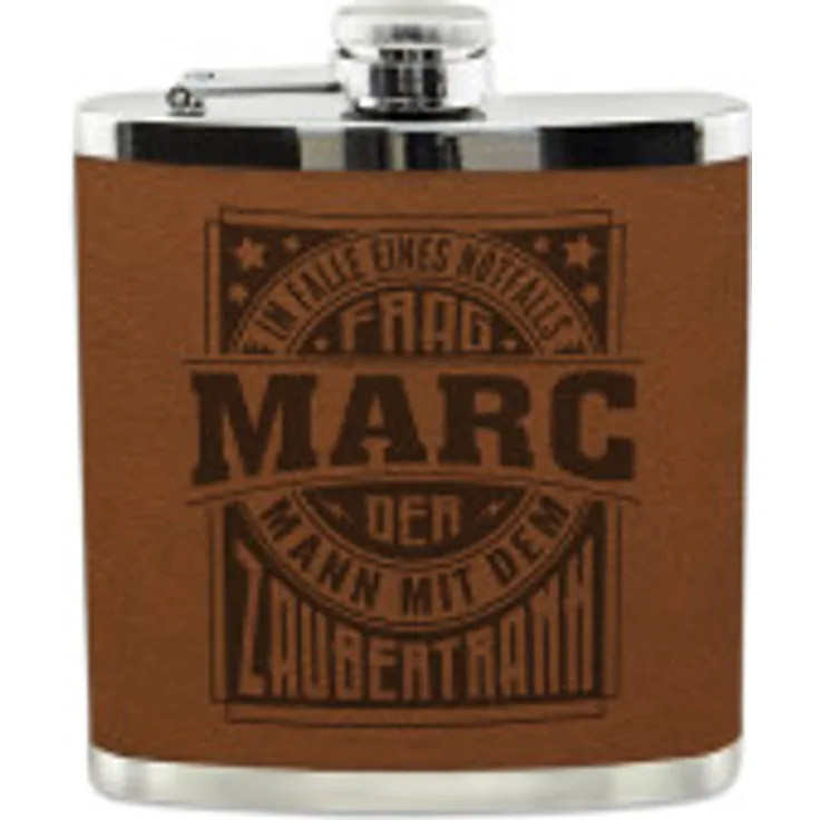 HTI-Living Echter Kerl Flachmann Marc