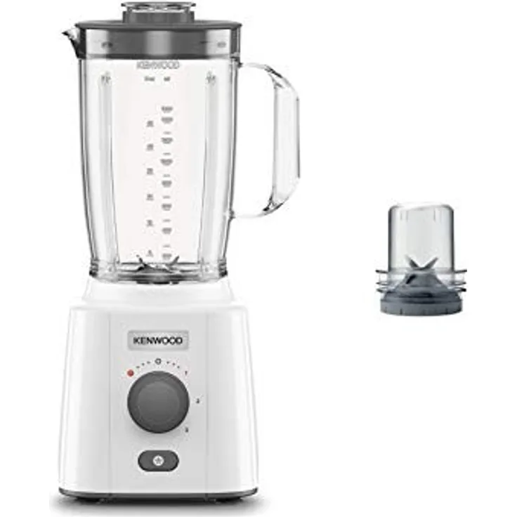 Kenwood BLP41.C0WH Standmixer, 650W, Edelstahl, Kunststoff, 3 Geschwindigkeiten, weiß