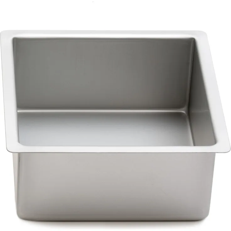 Decora 0062643 Profi-BACKFORM QUADRATISCH AUS ELOXIERTEM Aluminium cm 40X40X7,5