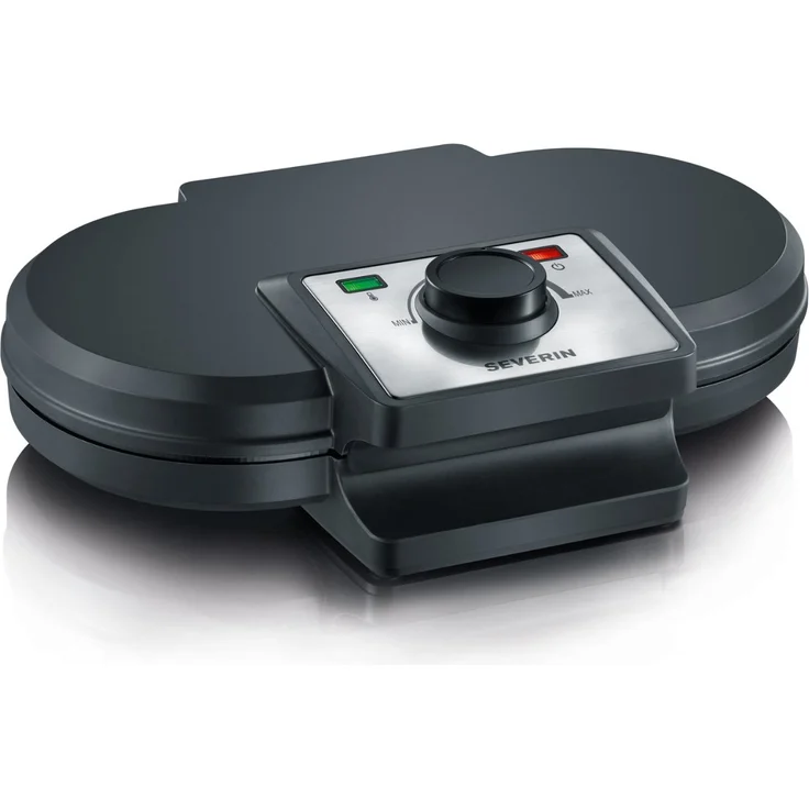 SEVERIN WA 2106 Doppel-Waffelautomat 1.200 W, Doppelwaffelplatte schwarz – Bild 1