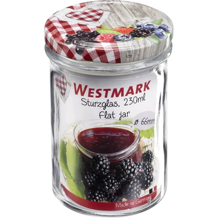 Westmark Sturzglas 230 ml, Glas, Transparent, 8 x 6 x 6 cm