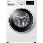 Haier HW80-BP14636N, Frontlader-Waschmaschine, A, Fassungsvermögen 8 kg, Standgerät, Breite 59 cm, Dampf-Funktion, Startzeitverzögerung