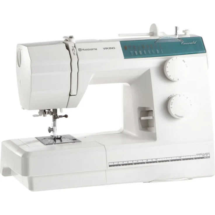 Husqvarna Viking Emerald 116 Nutzstich- Nähmaschine, weiß