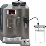Bosch TES70353DE Espresso--Kaffeevollautomat VeroBar 300 in perlgrau, mit Milchsystem