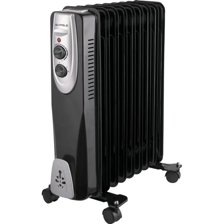 Gutfels HR 32009 sw Radiator, 2000 Watt, schwarz, Radiator