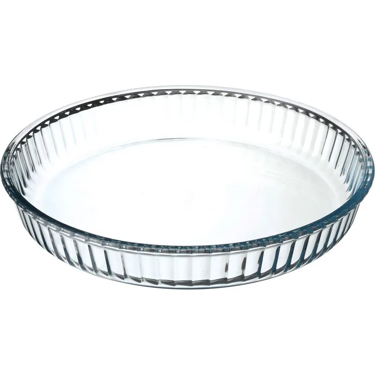 Form für geriebenes Zubehör aus hitzebeständigem Glas funktioniert in der Küche - Durchmesser 32 cm - Secret de Gourmet