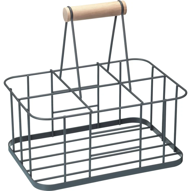 Kitchen Craft Drahtkorb für Flaschen, klassisches Design, aus der Living-Nostaligia-Produktreihe
