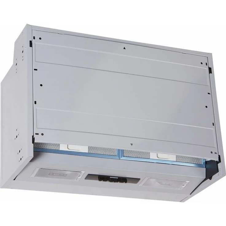 Siemens iQ100 LE63MAC00, Motorhaube, integriert, Breite: 59.9 cm, Tiefe: 27.1 cm, Absaugung und Rückführung (mit zusätzlichem Rückführungsset), Silber – Bild 6