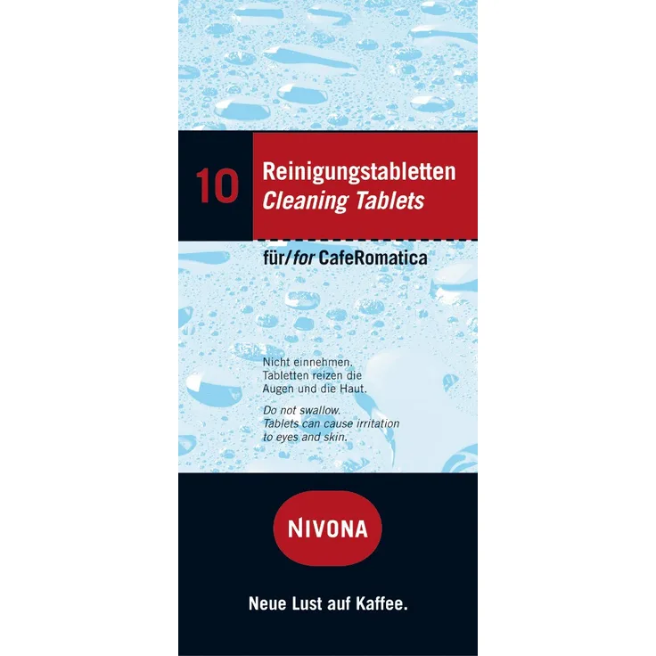Nivona Reinigungstabletten NIRT701 für Nivona CafeRomatica, 10 Tabletten