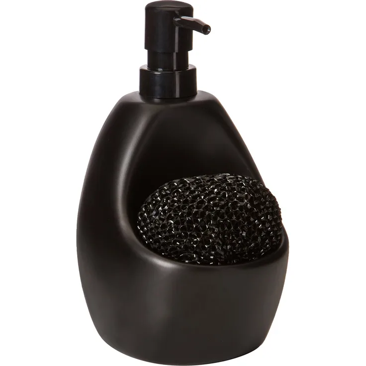Umbra Seifenspender/Schwammhalter Joey Black