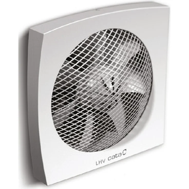Wand Fenster Ventilator Lüfter CATA LHV-160, elegantes Design, besonders leisen Betrieb und hochwertige Leistung, 450 m³-h, 160 mm, 100% Original Markenqualität von CATA seit 1947