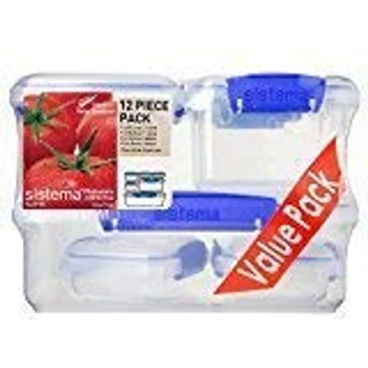 Sistema KLIP IT 12-teiliges Behälter Set marineblau